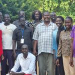 The staffs on child protection trainning on 26/4/2024